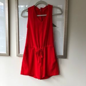 Cute Red Zara Red Romper